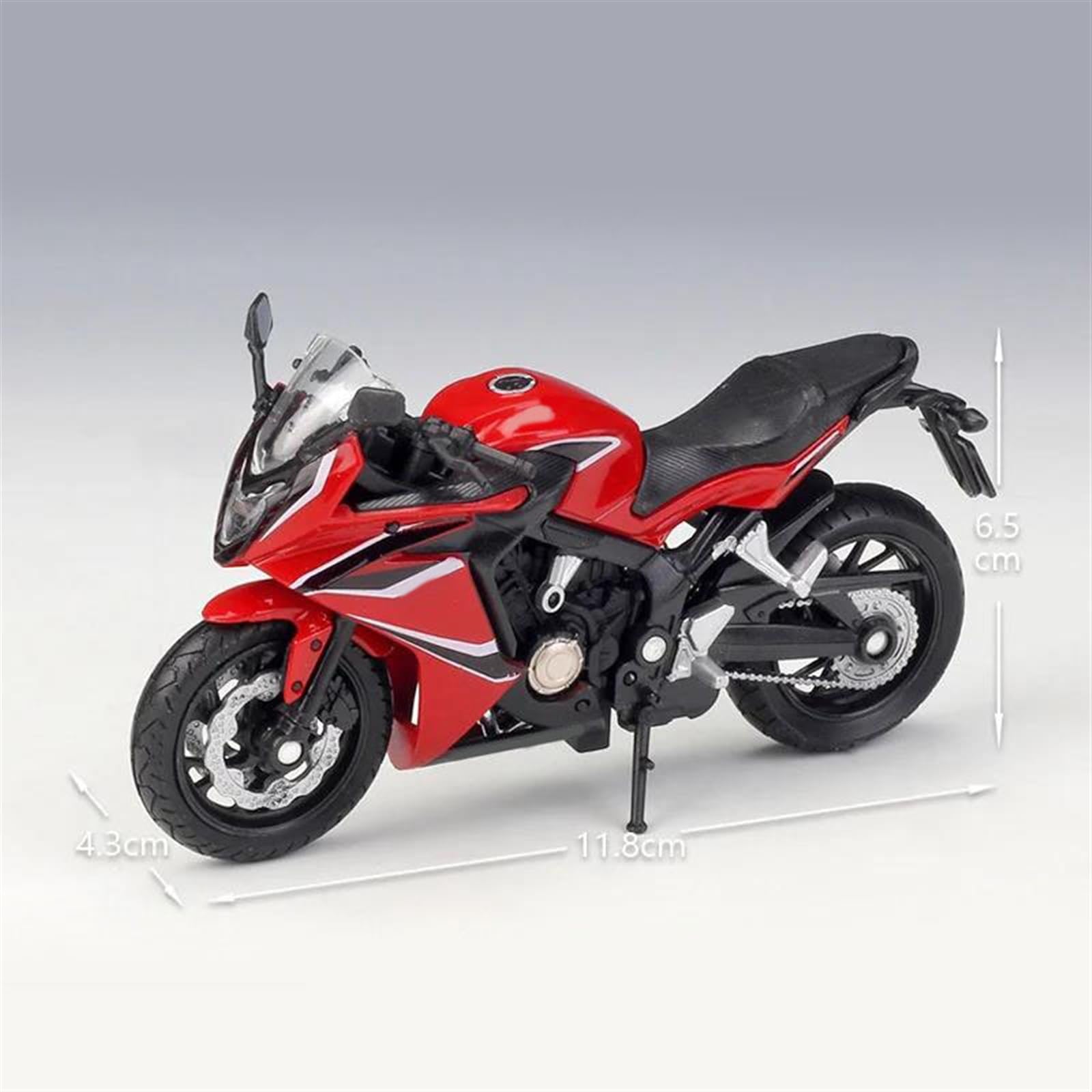 Modèle de Moto Modèle De Moto en Métal Moulé sous Pression, À Collectionner, 1/18 pour H&Onda CBR 650 F 2018