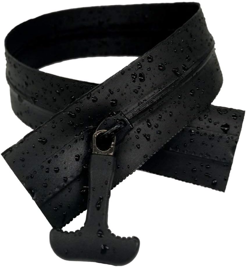 5# Waterproof Zipper Airtight Zippers for Isolation Chamber Stretcher Capsule Anti Virus (120 inch)