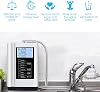Wter Ionizer and Alkaline Water Machine AG7.0 ، نظام ترشيح المياه المنزلية ، ينتج PH 3.5-10.5 المياه القلوية ، 7 إعدادات المياه ، حتى -570mV ORP ، 8000L ، أبيض