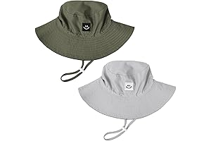 Kids Toddler Bucket Hat | UPF 50+ Sun Protection | Breathable Summer Beach Hat