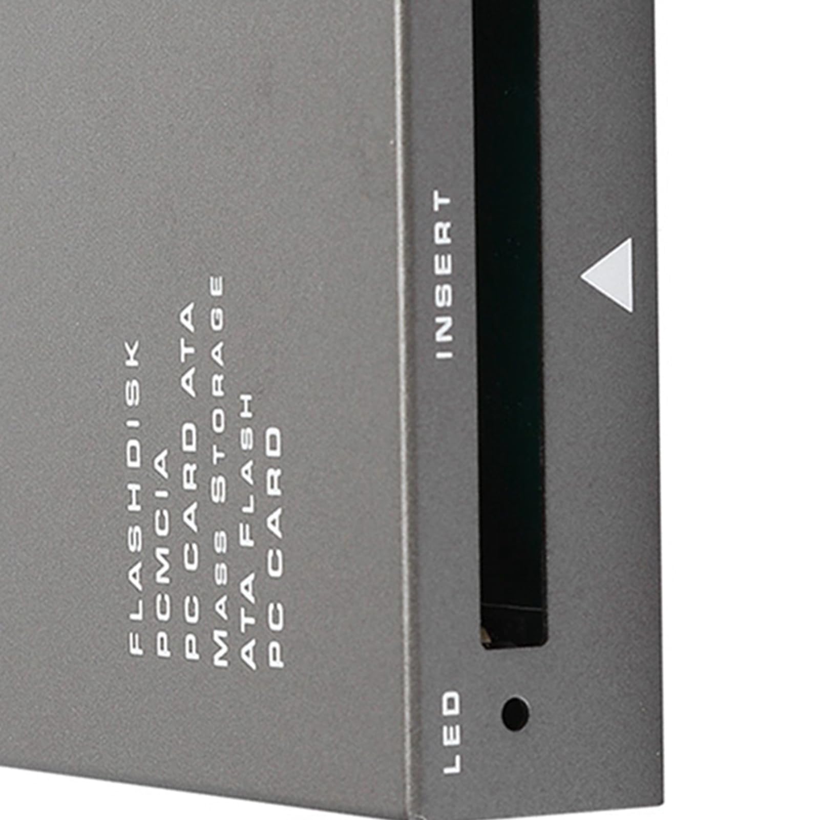 Dioche Lector de Tarjetas pcmcia RUSB2.0 - Adaptador de Tarjeta de Memoria Plug and Play de Alta Velocidad para PC - Soporta Capacidad de 20 MB-20 GB