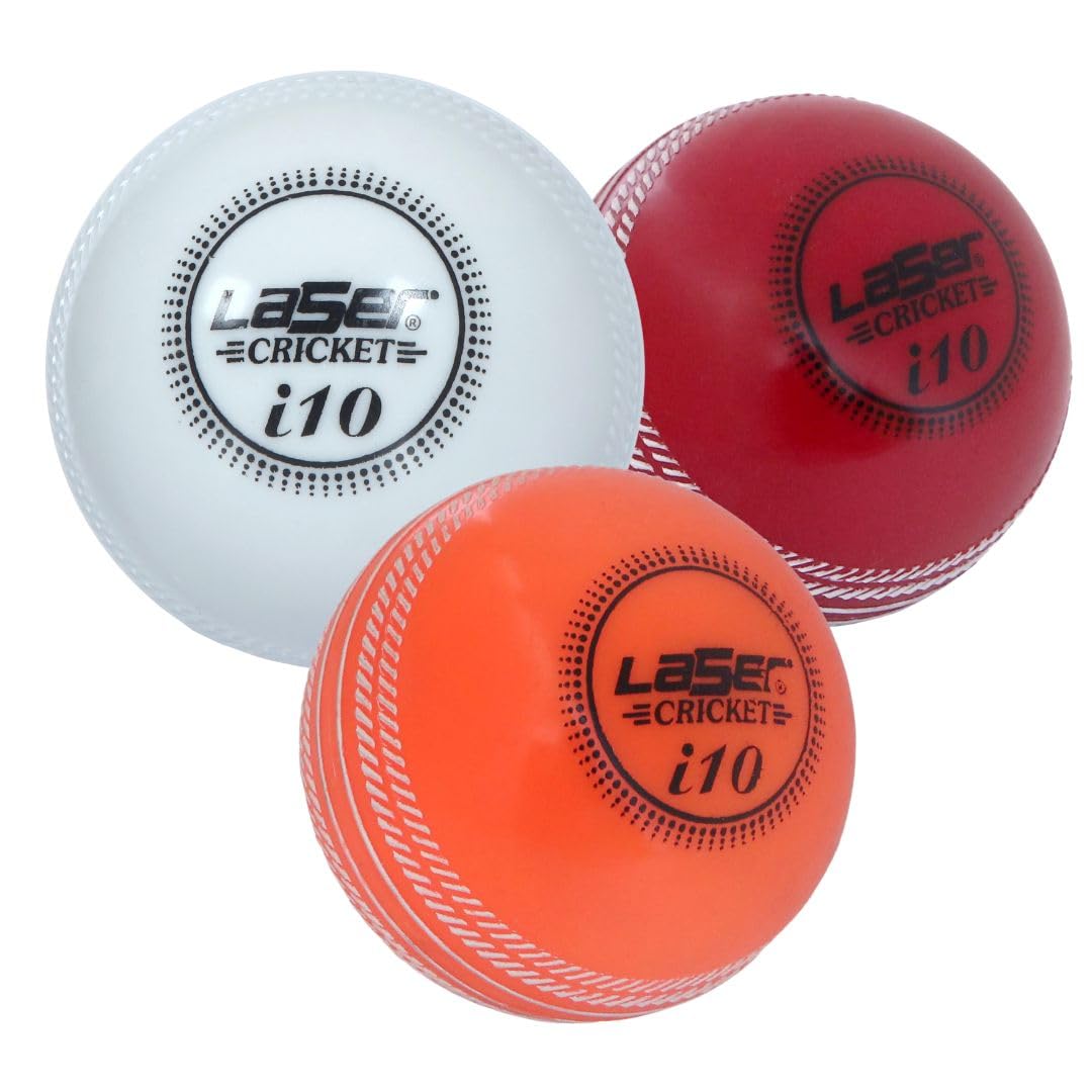 LASER Synthetic Cricket Ball Heavy Weight Cricket Wind Balls - Indoor & Outdoor Training Cricket Ball for Coaching Practice (Pack of 3)-picture-33