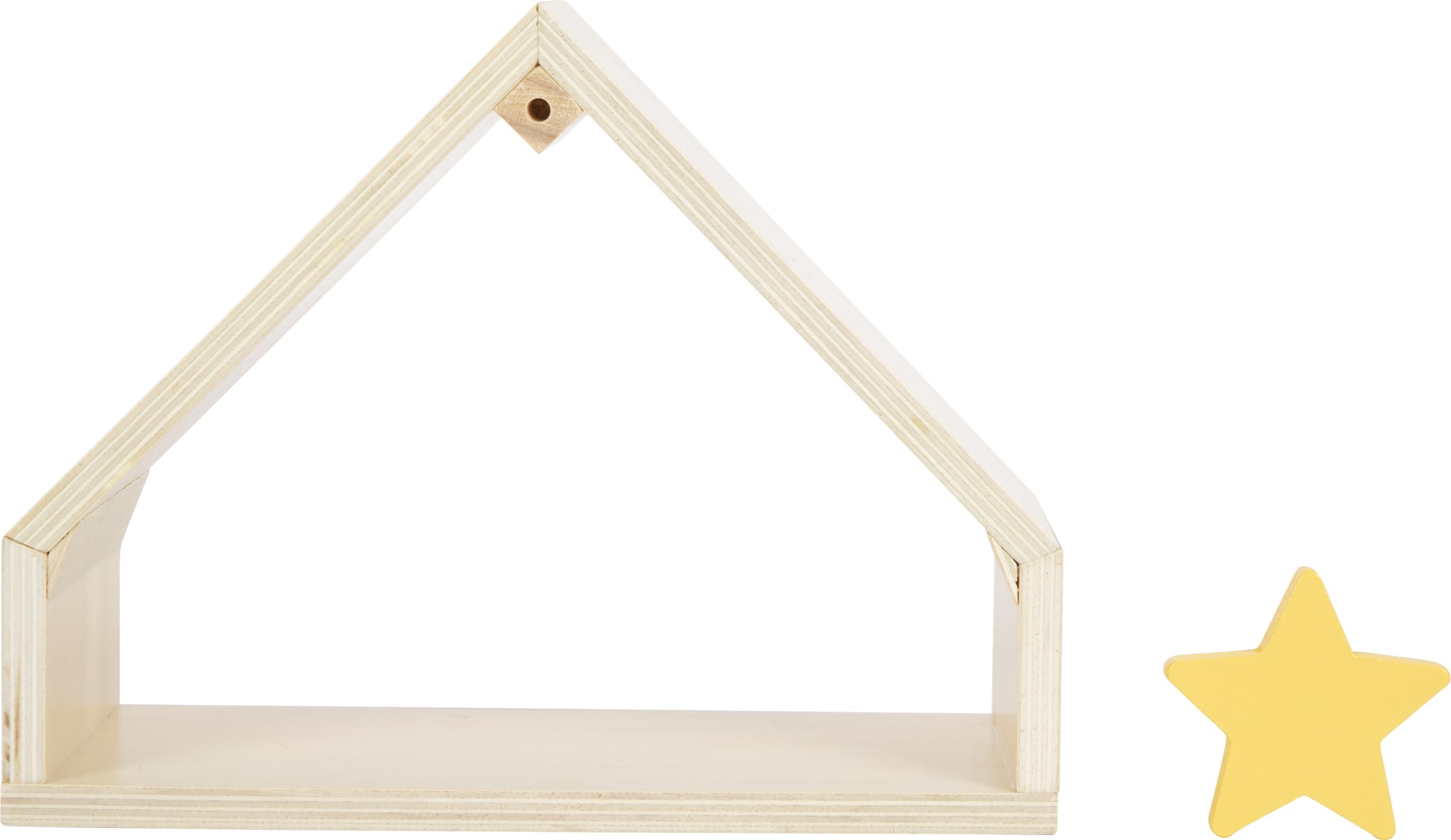 small foot Weihnachtskrippe aus Holz, 18-teiliges Spielset für Kinder, kindgerechte Weihnachtsdekoration mit Figuren und Tieren, 12356