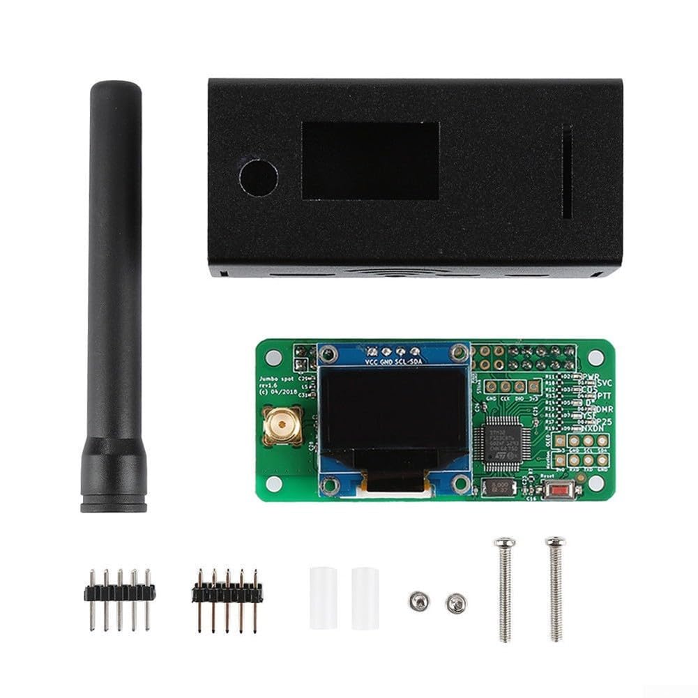Pronto Per L'uso! Supporto Hotspot MMDVM P25 DMR YSF NXDN Raspberry Pi Zero W 0W OLED Antenna Scheda SD 16G Custodia Cavo USB - Foto 11