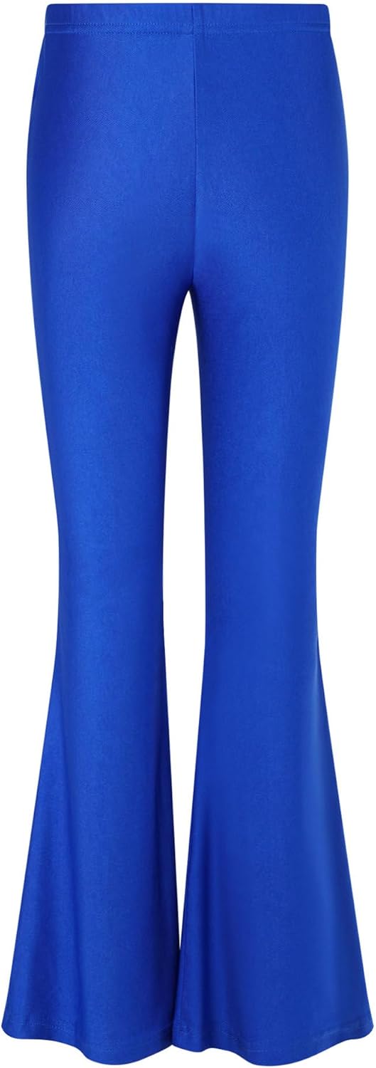 YiZYiF Girls Flare Leggings Yoga Pants Tummy Control Stretchy Workout High Waisted Trousers for Summer