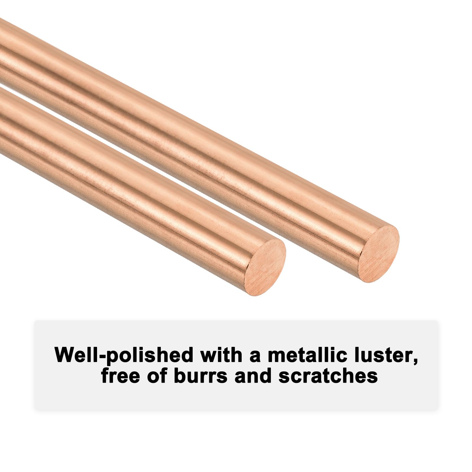 M METERXITY 5 Stück Kupfer Rundstab 2mm Durchmesser. 9,84 Zoll Länge T2 Lager Massiver Kupferstab Drehbankstange für Metallhandwerk DIY/Gärtnerei/ Industrie/Dekoration Reines Rohr M METERXITY 5 Stück Kupfer Rundstab 2mm Durchmesser. 9,84 Zoll Länge T2 Lager Massiver Kupferstab Drehbankstange für Metallhandwerk DIY/Gärtnerei/ Industrie/Dekoration Reines Rohr