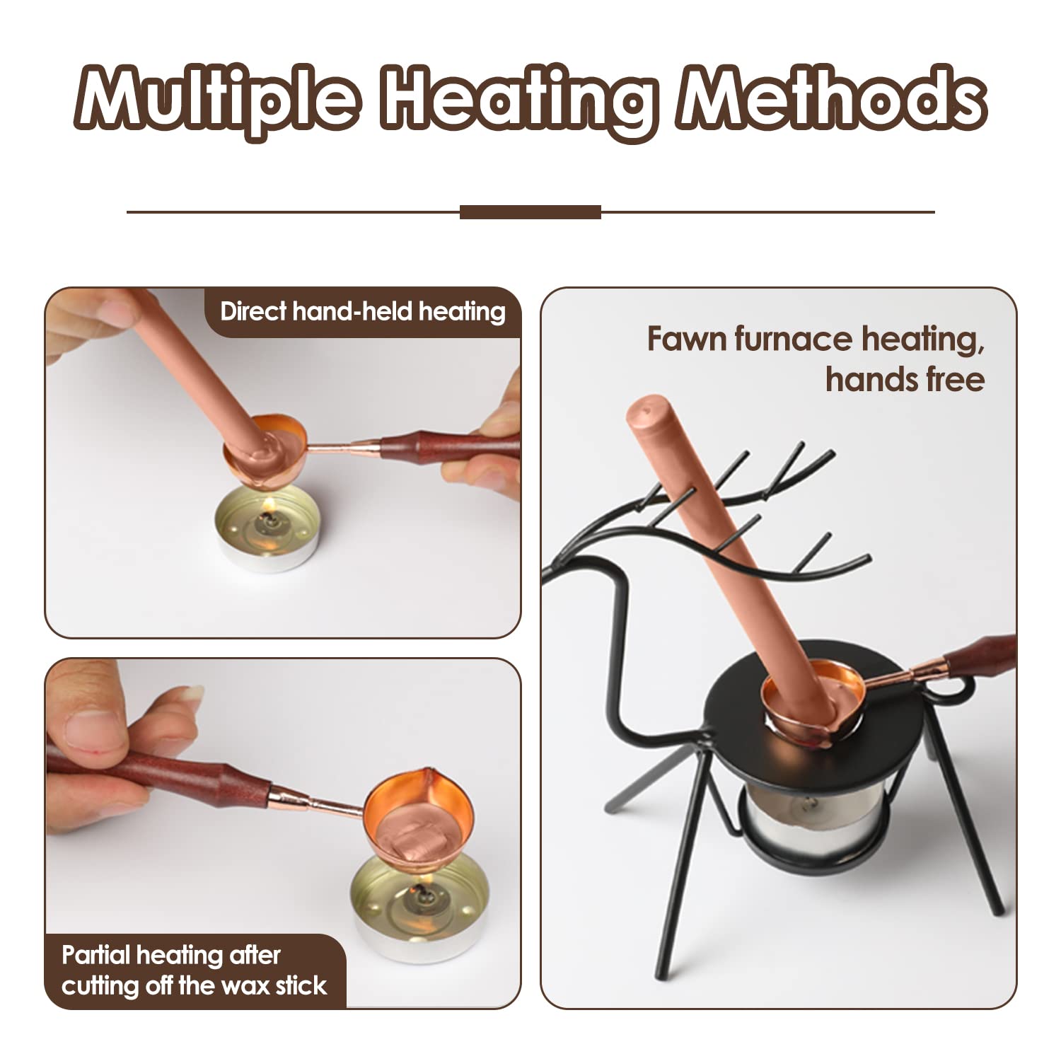 Bastoncini Ceralacca Vintage - 15 Pezzi Blu Per Sigilli Lettere E Inviti - Foto 8