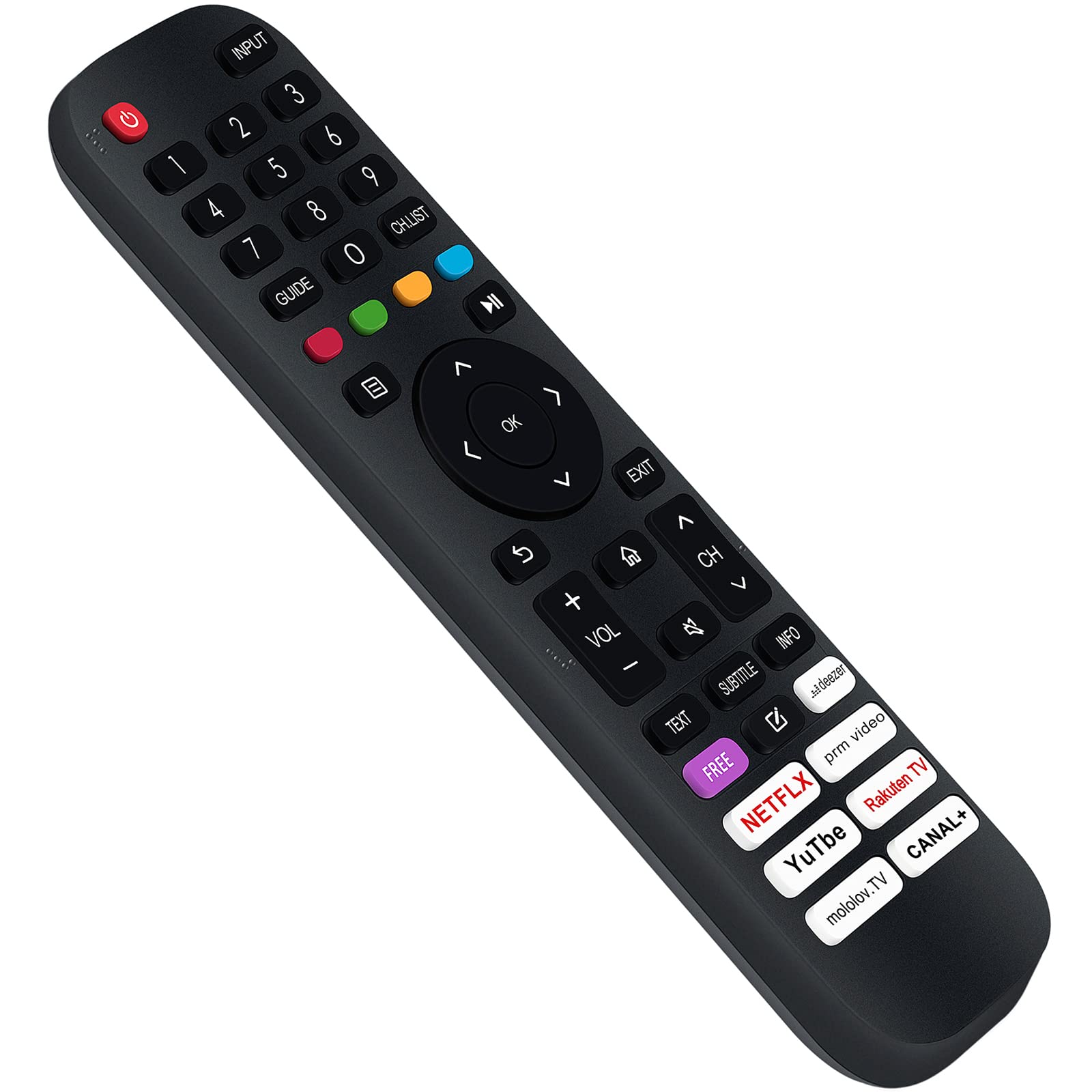 VINABTY EN2AP30H Replacement Remote Control fit for Hisense TV 32A4HG 32A4EGCH 32A4BGTUK 32A4CGTUK 32A4EGTUK 32A4FGTUK 40A4BG 32A4FG 32A4GG 40A4DGCH 40A4EG 40A4FG 40A4GG 40A4HG 40A4EGCH 40A4EGTUK - Image 2