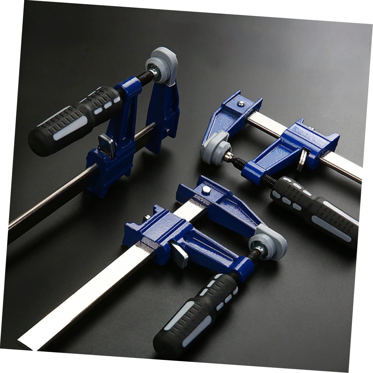 Hemobllo Abrazadera Rápida F para Carpintería Clip Azul, Material Plástico y Acero, Herramienta Cómoda y Versátil para Carpinteros Profesionales