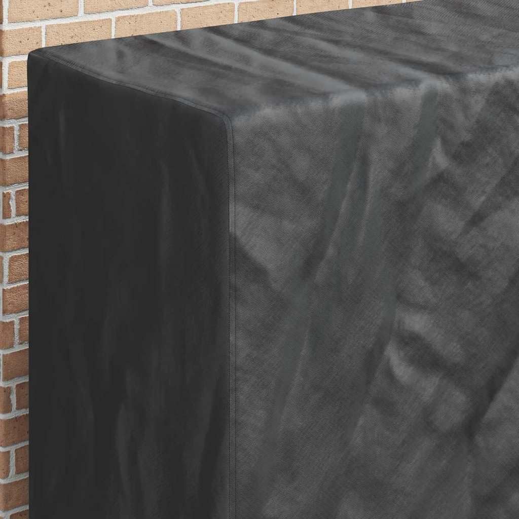 Pingpong - Copertura per tavolo in tessuto, tinta unita, 165 x 70 x 185 cm, resistente alle intemperie, per giardino, terrazza, balcone, con custodia protettiva impermeabile e protezione