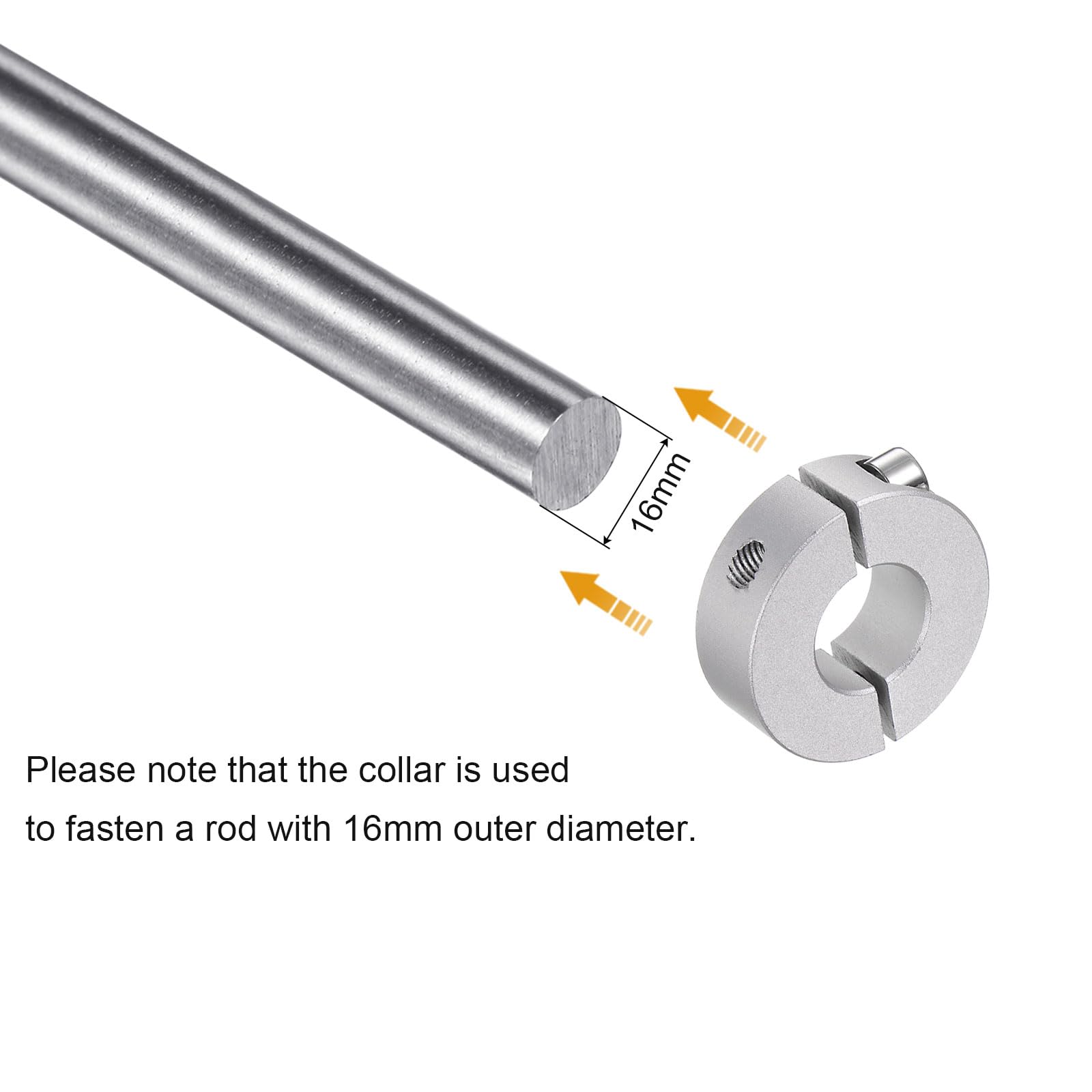 Collari Albero SBR16 Da 16mm - Set 4 Pezzi In Alluminio Per Guide Lineari CNC - Foto 10