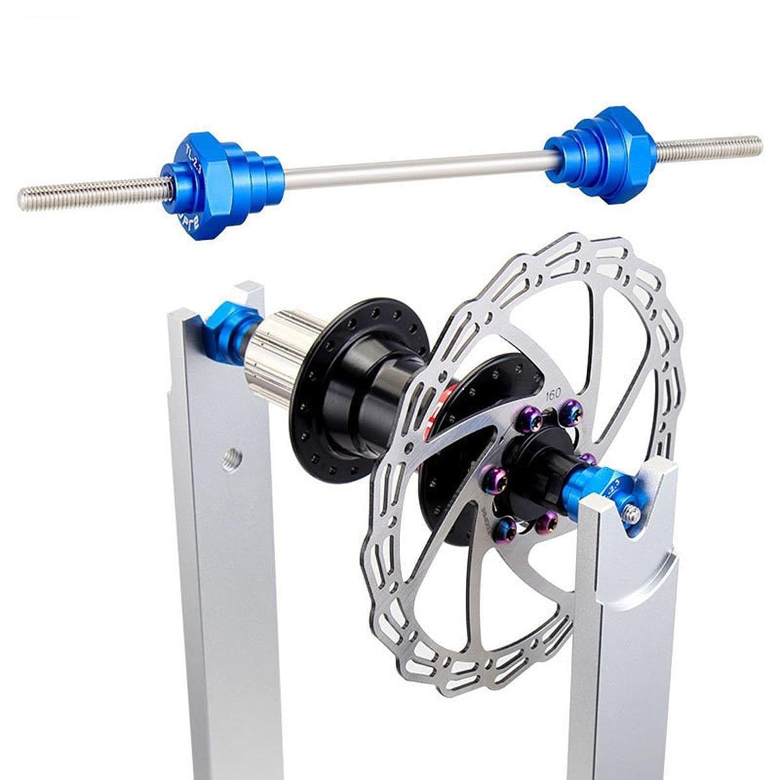 Adaptateur D'Axe Passant | Moyeu Pour Cyclistes | Convertisseur Axe Thru Pour VTT, Vélo De Route Et Entretien Cyclisme Extérieur