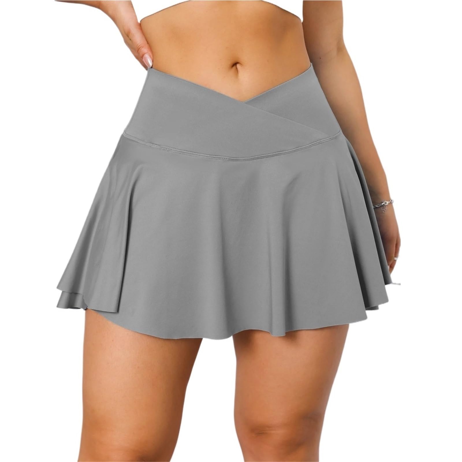 Falda de Tenis y Golf Cintura Alta for Mujer, Nailon Spandex | Multicolor, S-XL, Escenario de uso: for tenis Golf Verano Deportes al aire libre con bolsillos
