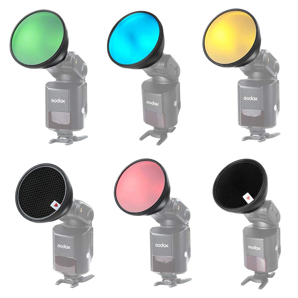 Godox V-11C Lot de 30 pièces Filtres de Couleur Accessoires pour Godox