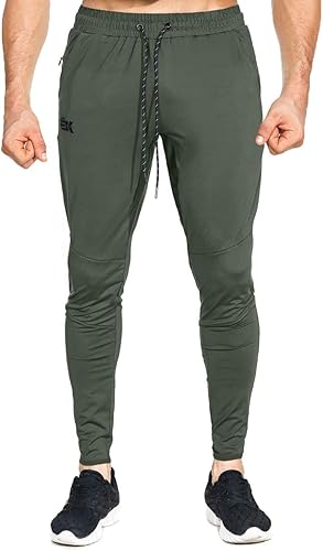 Vista 5 de BROKIG Mens Lightweight Gym Jogger Pants,Men's Workout Sweatpants with Zip Pocket