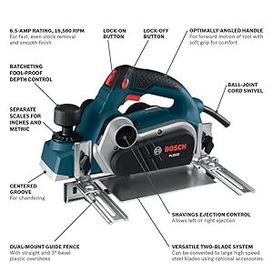 Bosch PL2632K 3-1/4 In. Planer Kit