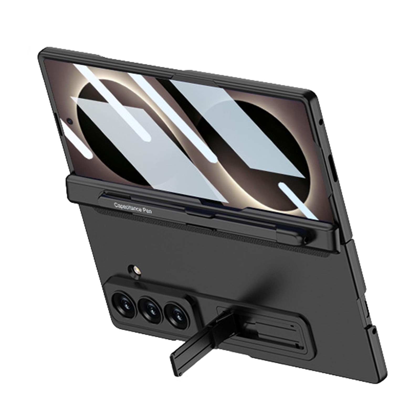 Coque antichocs Galaxy Z Fold 8 Ultra protection écran caméra et S Pen noir