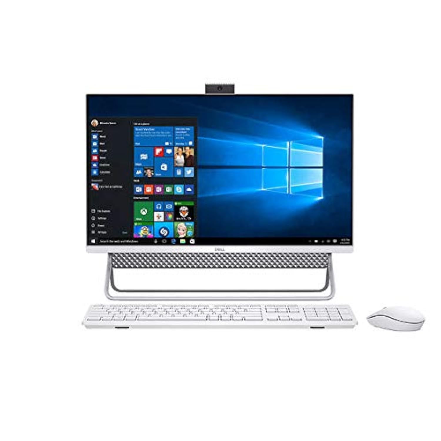 Dell Inspiron 24 5000 Series All-in-One Touchscreen Desktop | 11th Gen Intel Core i7-1165G7 | 16GB RAM | 256GBSSD +1TBHDD | NVIDIA GeForce MX330 Graphics | Keyboard and Mouse | Windows 10 Home