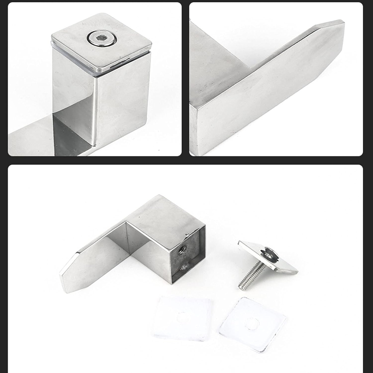 Sliding Shower Doors Knobs, Bathroom Shower Glass Door Knob, Stainless Steel Glass Door Handles Replacement Bathroom Door Pull Knobs