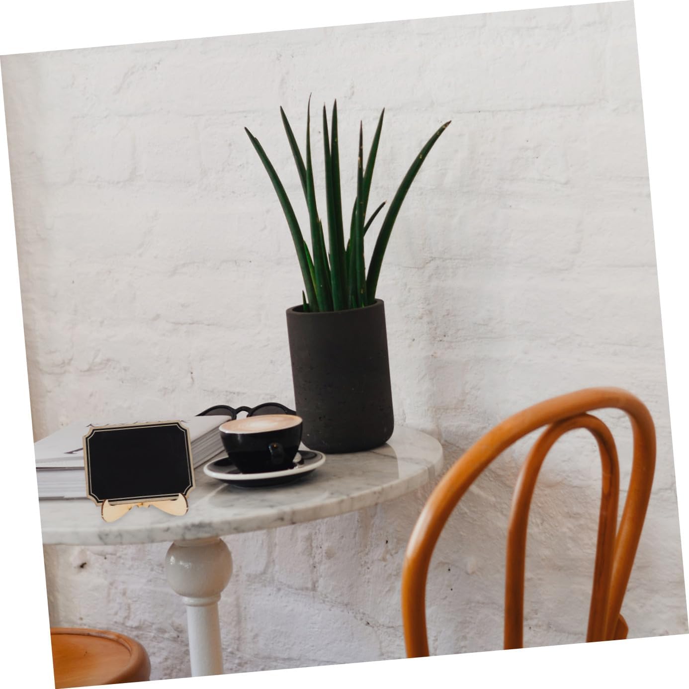 20pcs Mini Table Chalkboard Decorative Memo Boards Erasable Small Letter Boards for Restaurant Kitchen Home Message Display