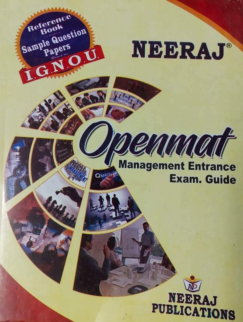 Buy Ignou Neeraj Openmat Management Entrance Exam Guide Book Online at