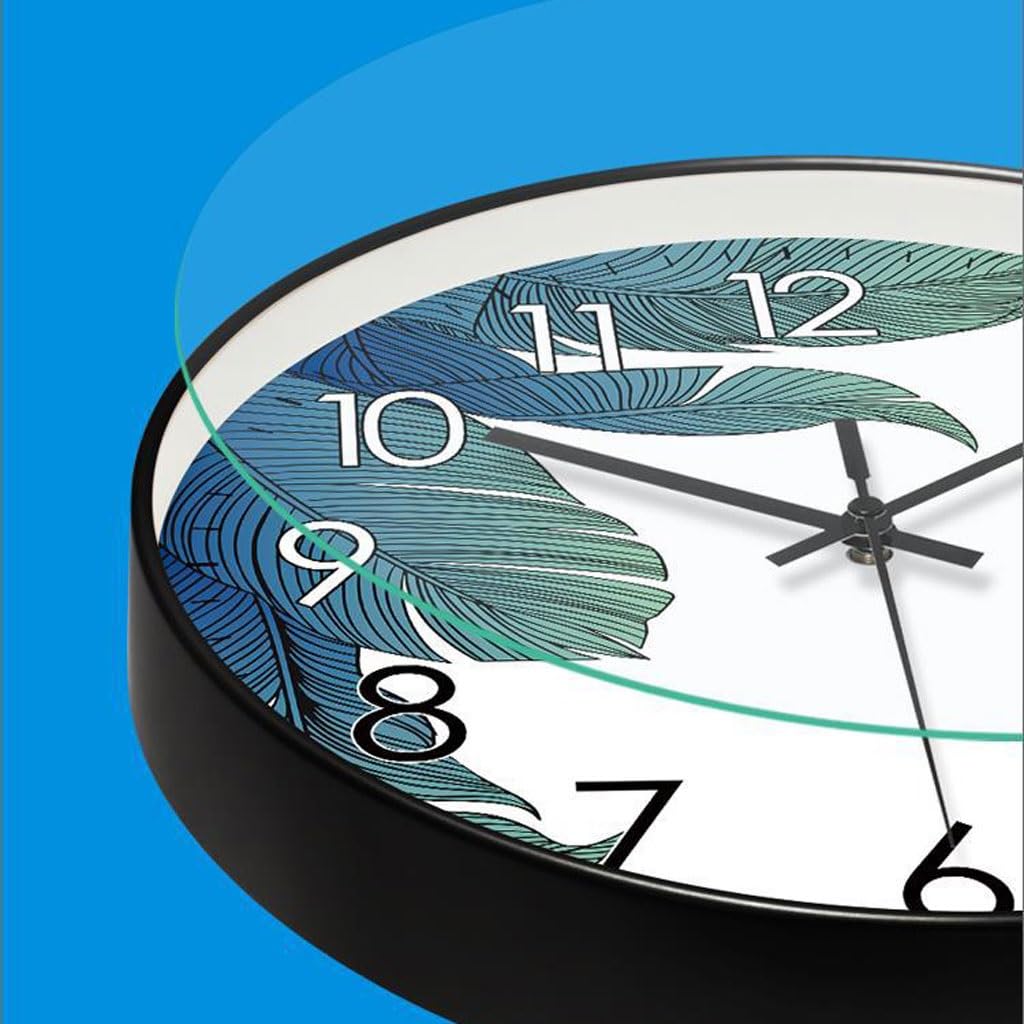 Orologio da parete Orologio da parete al quarzo silenzioso con secondi spazzati Orologio da parete semplice Orologio da parete semplice nordico Reloj De Pared(B)