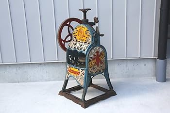 大幅値下げ　アンティーク昭和レトロ　かき氷器 未使用品 かき氷屋さん パール金属 アンティークかき氷器 昭和