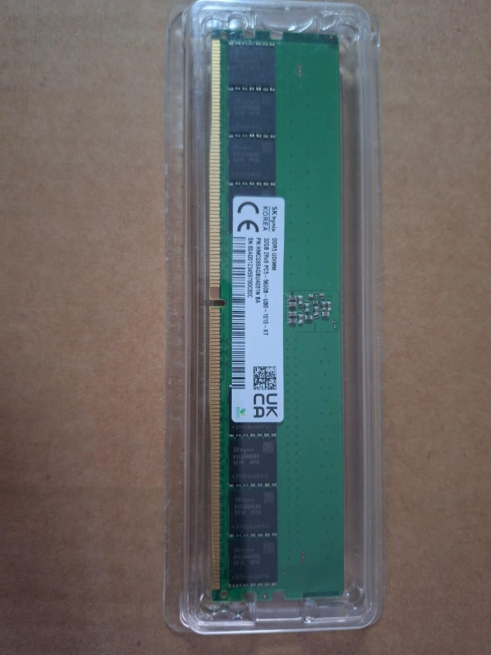 Ram Original SK hynix PC 32GB DDR5-5600B (1X32GB) New Country of