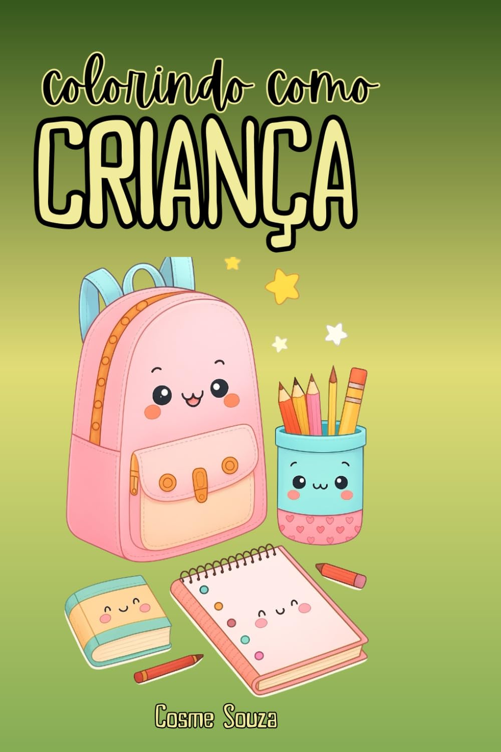 Colorindo como criança