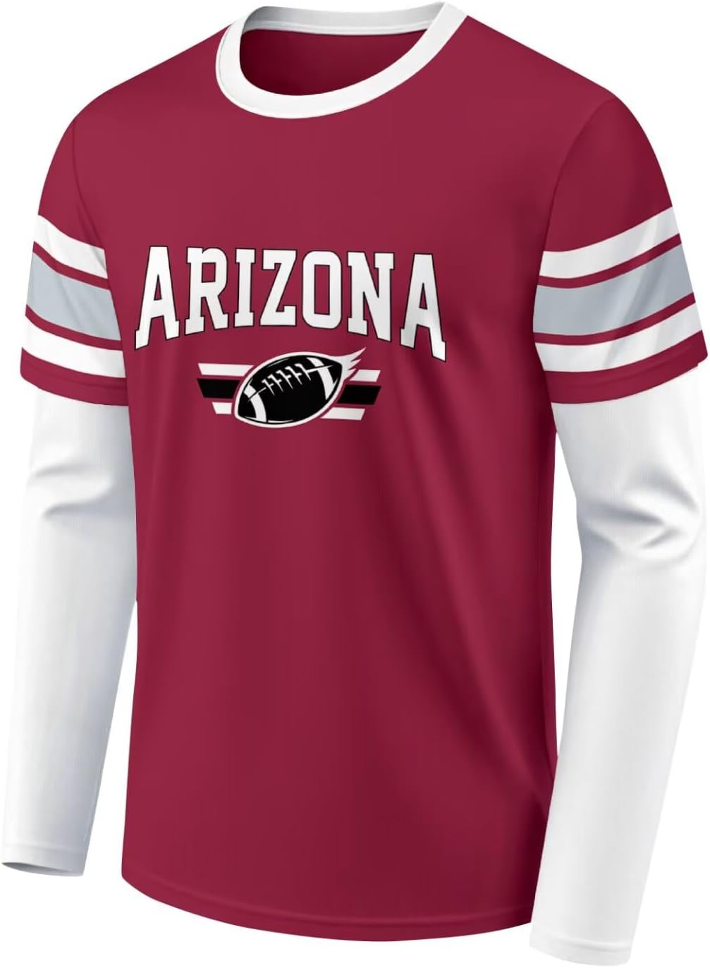 ANTKING T-Shirt Custom Name Number Long Sleeve Jersey for Men Youth Gifts - Image 2