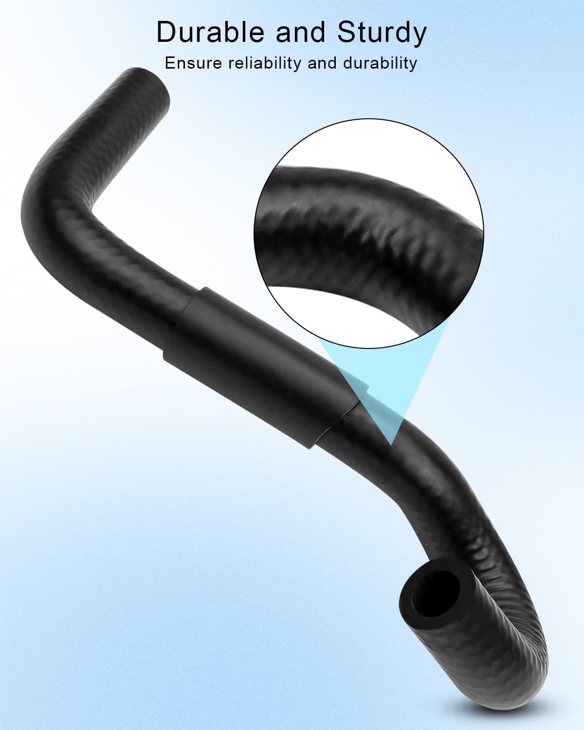 Oil Cooler Hose Compatible with Infiniti G35 2004-2006 M35 2006-2008 FX35 2003-2008 3.5L, Transmission Cooler Hose Replace 21306-AQ805 with Clamps