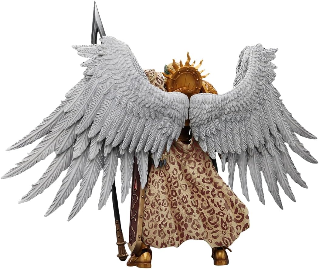 JOYTOY Warhammer 40k 1/18 Action Figure Blood Angels Sanguinius Primarch of The IXth Legion 7.4-inch Collectible Gifts,Toys for Kids 15+ and Adults