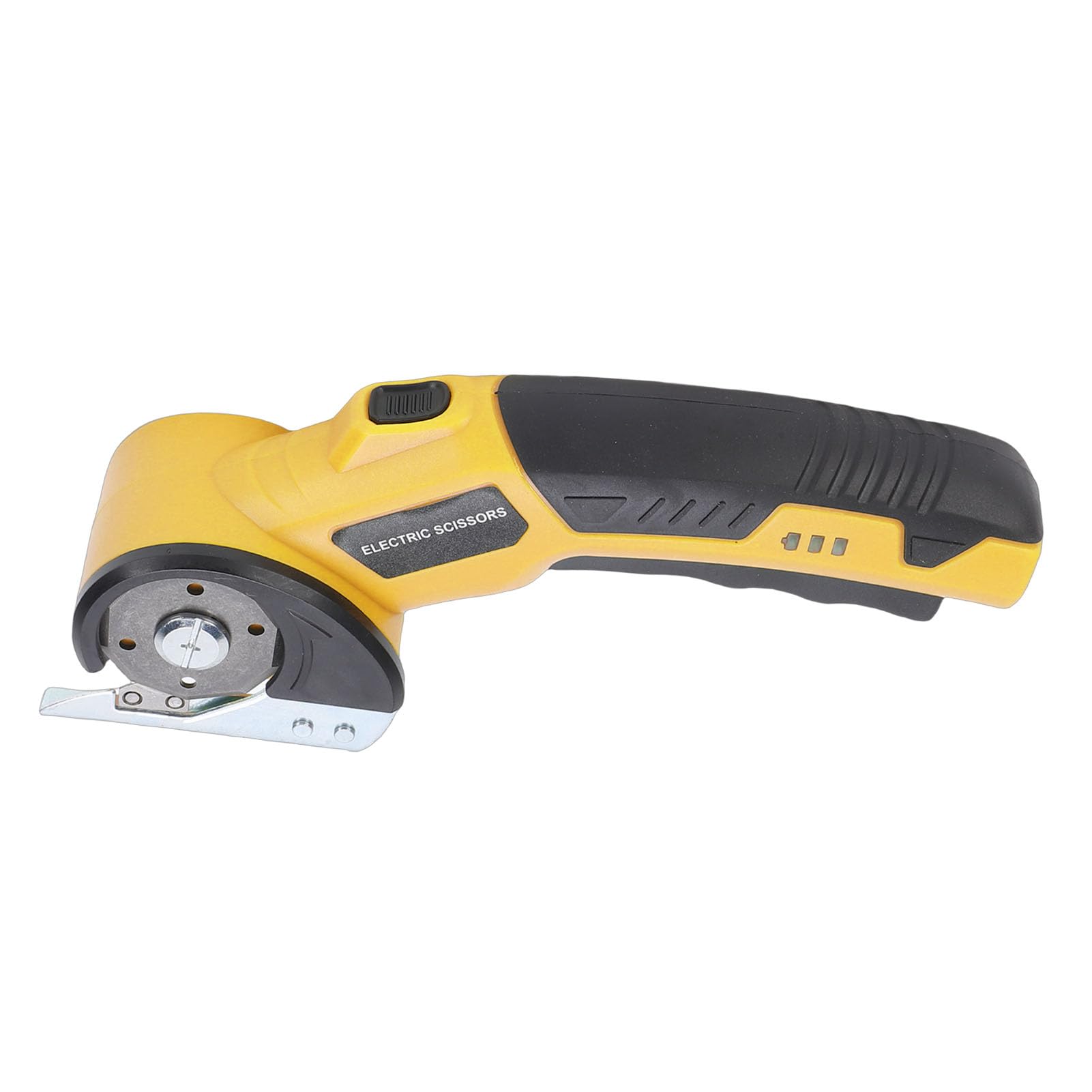 carton électrique Rechargeable, Boîte Portable avec Lumière LED pour Couper le Papier Peint 1/4 (Jaune)