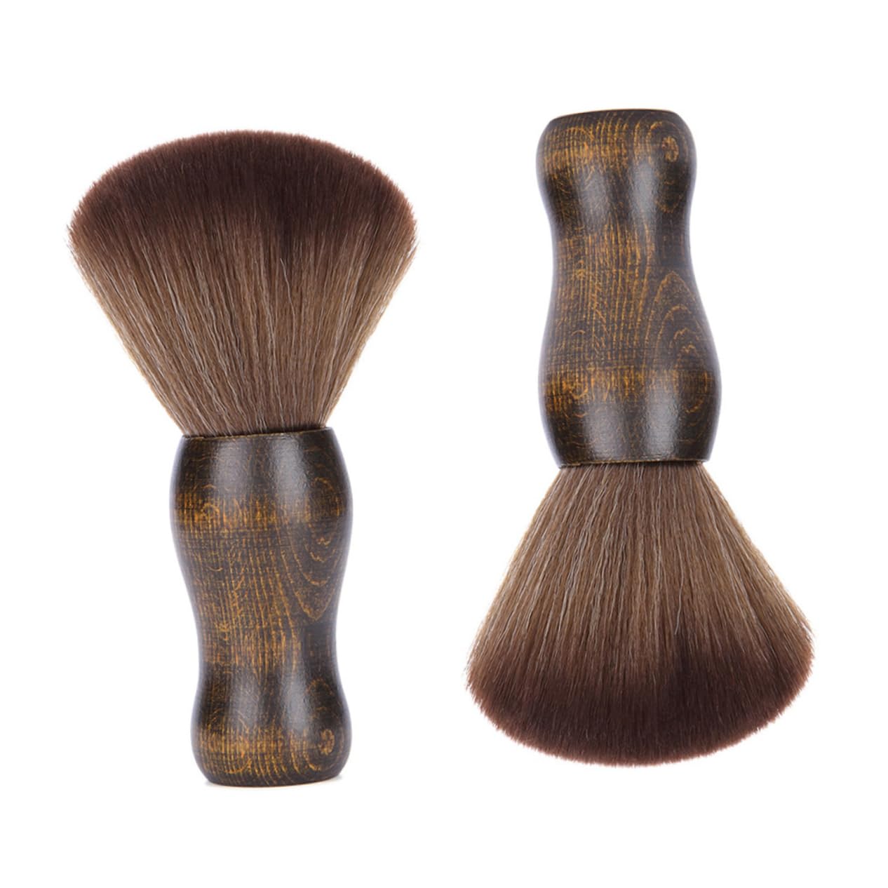 Healeved 3stücke Holzgriff Fiber Borsten Bartbürste Für Tragbare Haarbürste Von Und Zerbrochenen Haaren Professionelles Friseurzubehör