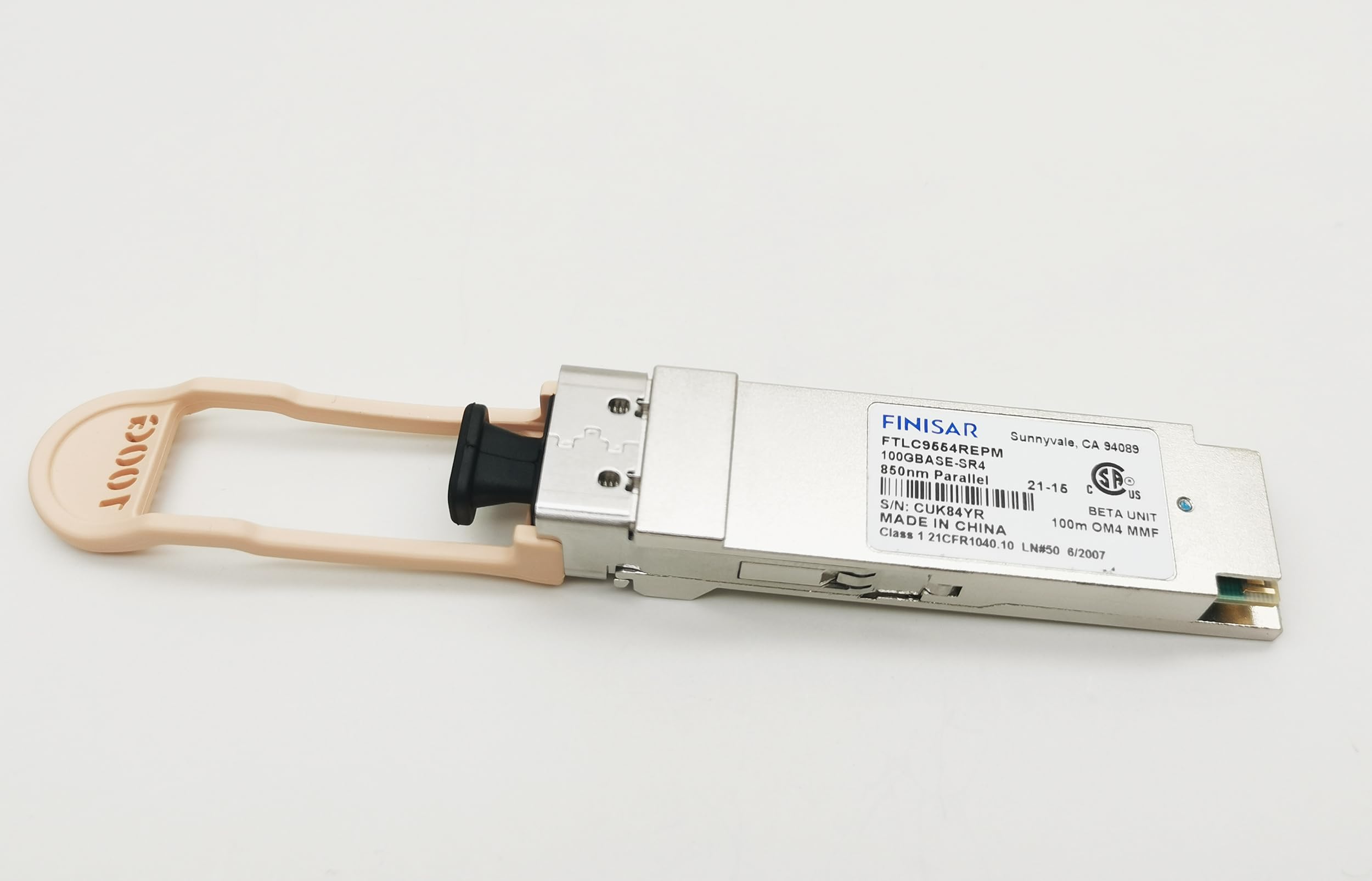 New 100G QSFP28 SR4 Optics Transceiver Finisar FTLC9554REPM 850nm100m qsfp MPO 100GBASE-SR4 100gb QSFP+ Fiber Module Adapters