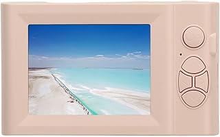 Câmera Digital para Adultos, 1080p, 2.8 '', Tela Hd, Zoom Digital 8x, Câmera de Vídeo, 20mp, Vlogging, 32gb, para Viagens (Rosa)