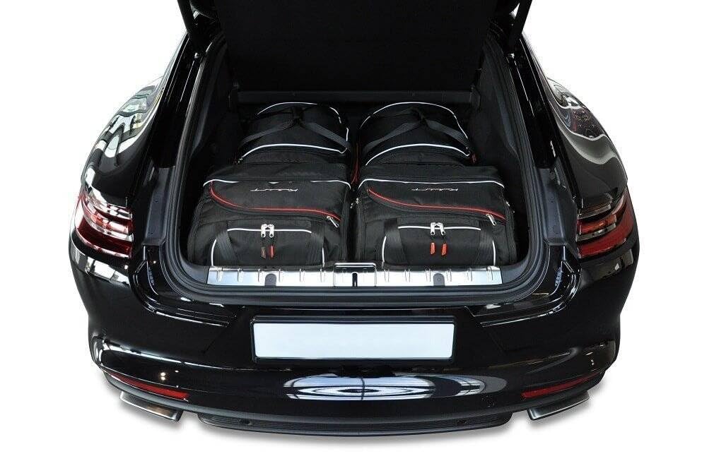 KJUST Reisetaschen 4 stk kompatibel mit PORSCHE PANAMERA PHEV II (971) 2016+