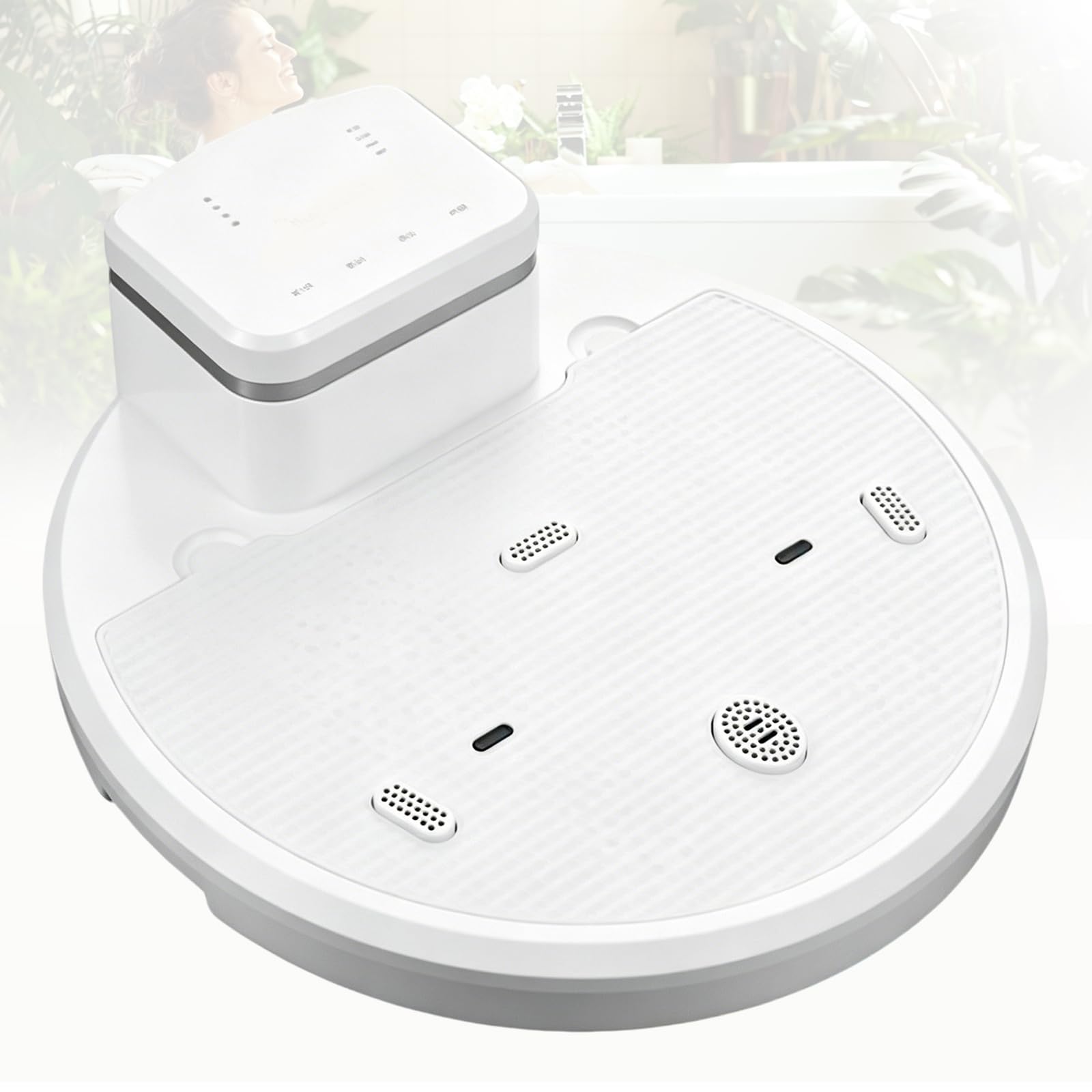 HKFGSHOP 2500w Waterproof Full Body Dryer After Shower, Non Slip Body Drying Pedal 330.69lbs Load Capacity, For Home, Bathroom, Hotel