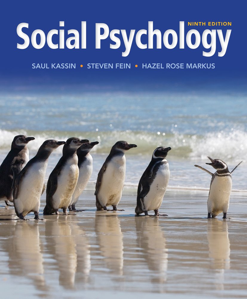 Social Psychology Loose Leaf – 11 February 2013