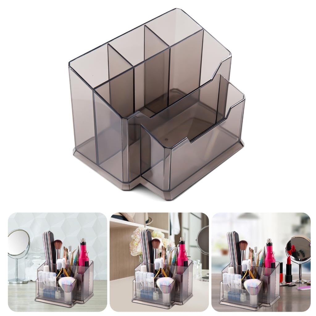 Nails Drill Bits Holder Clear Drill Bit Display Organizers Nails Drill Machine Bits Storage Box Acrylic Drill Bit Holder