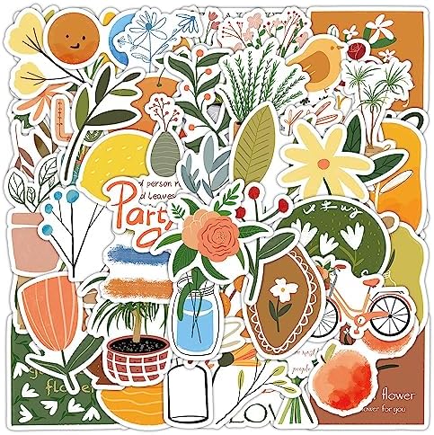 50 Vintage Fantasy Sticker - Wasserdichte Aufkleber Für Laptop & Skateboard