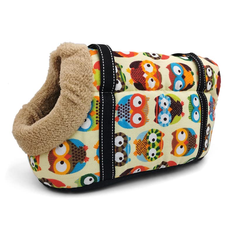 MOTT 50 Soft Pet Carrier Bag Small Dog Handbag Car Carry Bag for Cats,Puppy,Mini Dachshund,Chihuahua Bag with Zipper for Travel Walking Outdoor