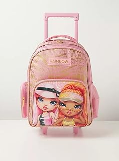 شنطة بعجلات من رينبو هاي، مقاس 40.64 سم، متعدد الألوان، بوليستر