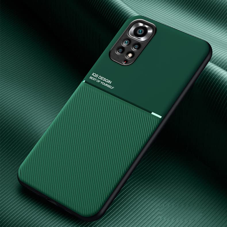 Cover TIANCI Per Xiaomi Redmi Note 11 Pro - Custodia In Pelle PU Con Trama Antiscivolo E Foglio Magnetico Per Supporto Auto (TPU Ultrasottile) - 4