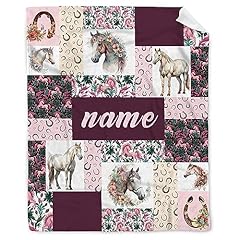 Horse Print Checkered Custom