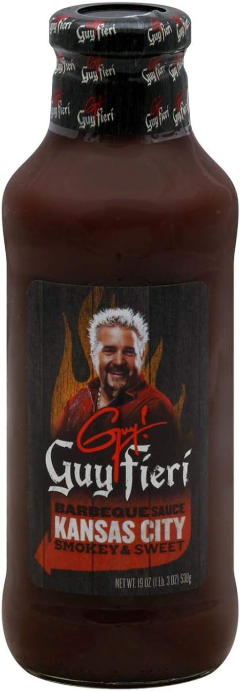 Guy Fieri BBQ Sauce, Kansas City, 19 Ounce (Pack of 6)