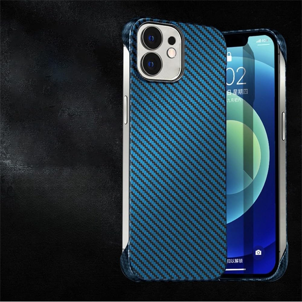 Coque iPhone 13 Pro Max ultra fine sans cadre transparente antichoc rigide - 7