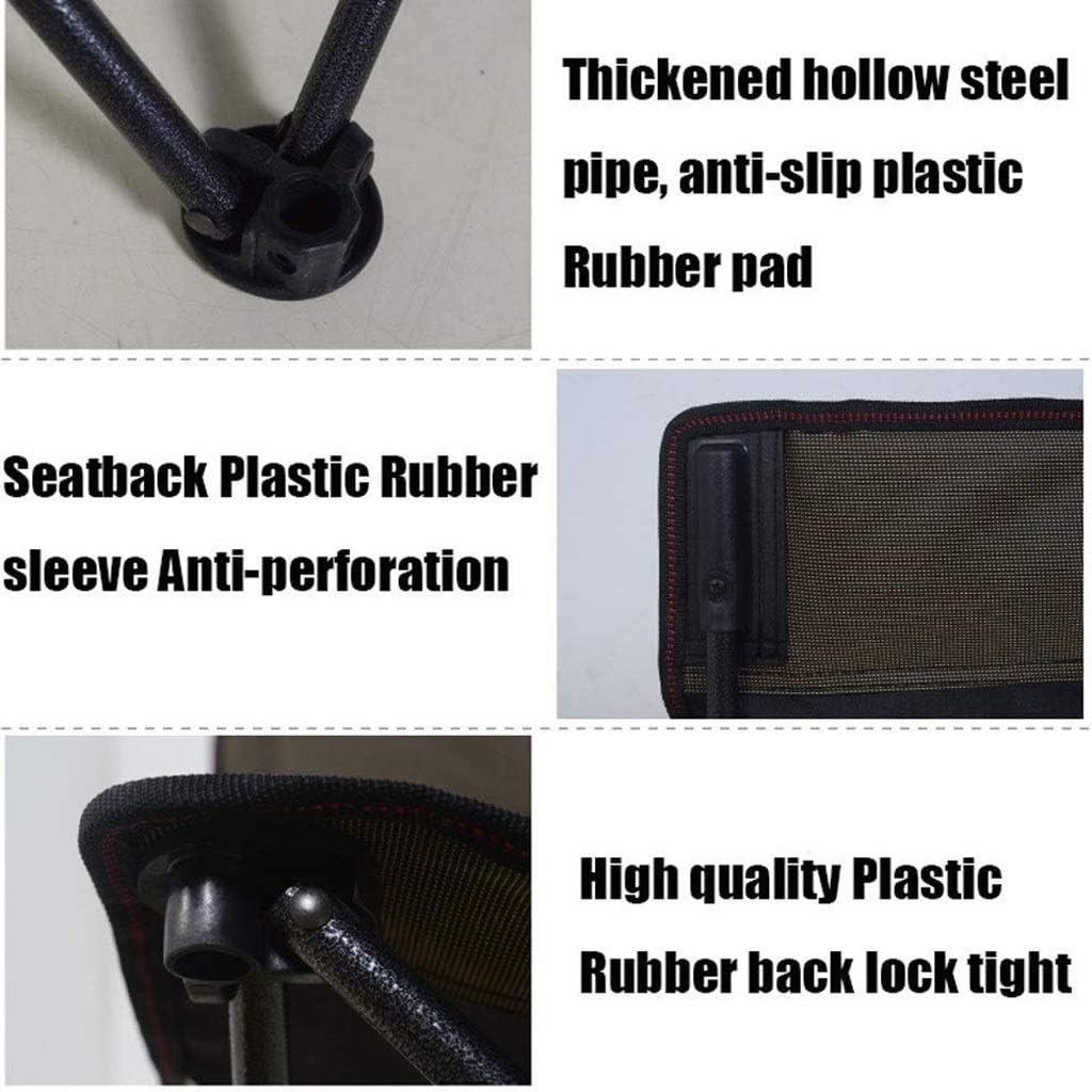 Folding Camping Lightweight Seat Portable Stool for Adults Mountaineeadventure/Green