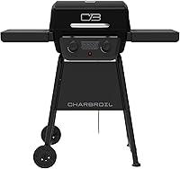 Vista 12 de Char-Broil® Serie Clásica™ Parrilla de gas propano con 3 quemadores con quemador lateral con convección de acero inoxidable - 463773817-P2