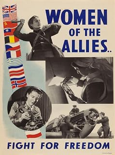 Poster Frauen der Allies... von Anonymous (45,7 x 61 cm)